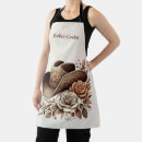Search for western cowgirl aprons Floral
