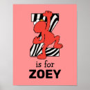 Search for zebra monogram posters Initial