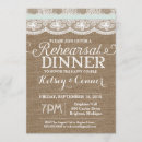 Search for mint rehearsal dinner invitations Rustic