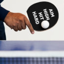 Search for fun ping pong paddles Black and white