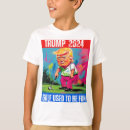 Search for trump golf tshirts President