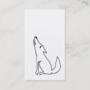 Search for coyote business cards Howling