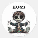 Search for creepy cartoon stickers Halloween