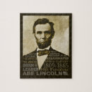 Search for lincoln puzzles Abraham