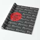 Search for christmas music wrapping paper Black and white
