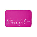 Search for hot pink bath mats Elegant