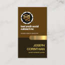 Search for religious business cards Minister