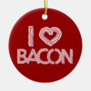 Search for bacon christmas tree decorations Pork