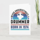 Search for drums birthday cards Band