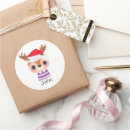 Search for winter animal stickers Xmas
