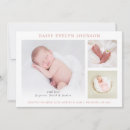 Search for modern birth announcement cards Classic