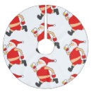 Search for funny tree skirts Santa claus