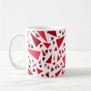 Search for red background mugs Retro