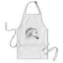 Search for equestrian aprons Black and white