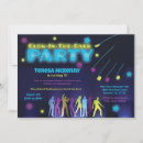 Search for rave birthday invitations Neon