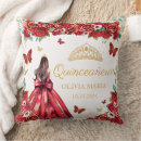 Search for quinceanera cushions Girly elegant modern stylish