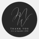 Search for chic thank you stickers Typography
