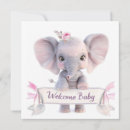 Search for elephant birth announcement cards New baby