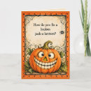 Search for funny jokes halloween cards Pumpkin