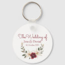 Search for invitations round key rings Botanical