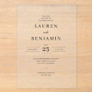 Search for monochrome wedding invitations Elegant