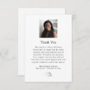Search for funeral photo thank you cards Elegant