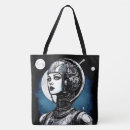 Search for robot tote bags Outer space