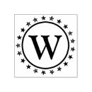 Search for stars rubber stamps Initial