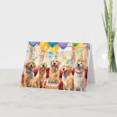 Search for golden retriever lover postcards Happy