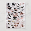 Search for makeup artist postcards Lashes