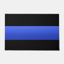 Search for thin blue line doormats Officer