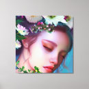 Search for flower fairy canvas prints Magical