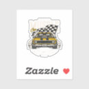 Search for vintage race bumper stickers Racing