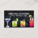Search for bar owner business cards Drinks