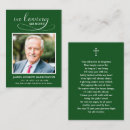 Search for in loving memory business cards Simple