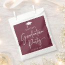 Search for graduation favour bags College university
