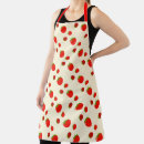 Search for strawberry pattern aprons Fruit
