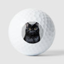 Search for cat golf balls Black