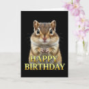 Search for chipmunk birthday cards Animal