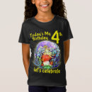 Search for 4th birthday kids tshirts Girl