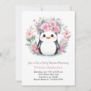 Search for girl penguin invitations Cute