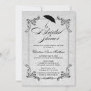 Search for linen bridal shower invitations Vintage