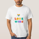 Search for love wins tshirts Gay