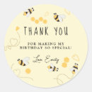 Search for bee thank you stickers Minimalist