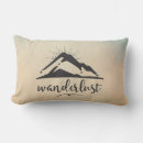 Search for wanderlust cushions Typography