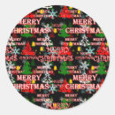 Search for merry christmas text stickers Modern