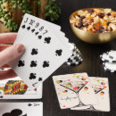 Search for martini playing cards Mid century modern