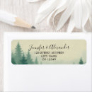 Search for rustic tree wedding return address labels Country