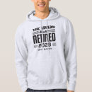 Search for retired hoodies Retirement