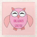 Search for message coasters Pink